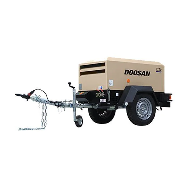 Alquiler compresor neumático Doosan