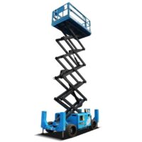 Plataforma elevadora tipo tijera diésel Sinoboom modelo 1018RD (3369RD)