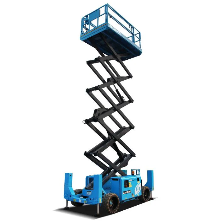 Plataforma elevadora tipo tijera diésel Sinoboom modelo 1018RD (3369RD)
