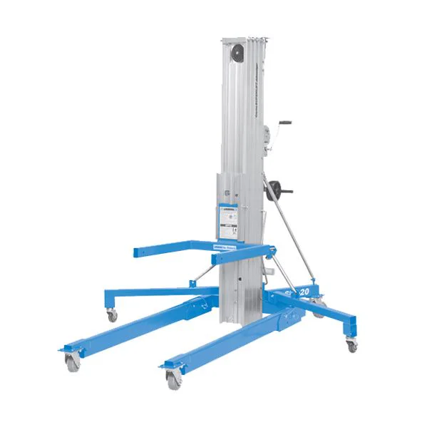 Alquiler elevador de carga Genie