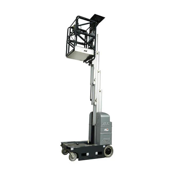 Alquiler Plataforma Elevadora tipo mástil – 8 m JLG 20 MVL