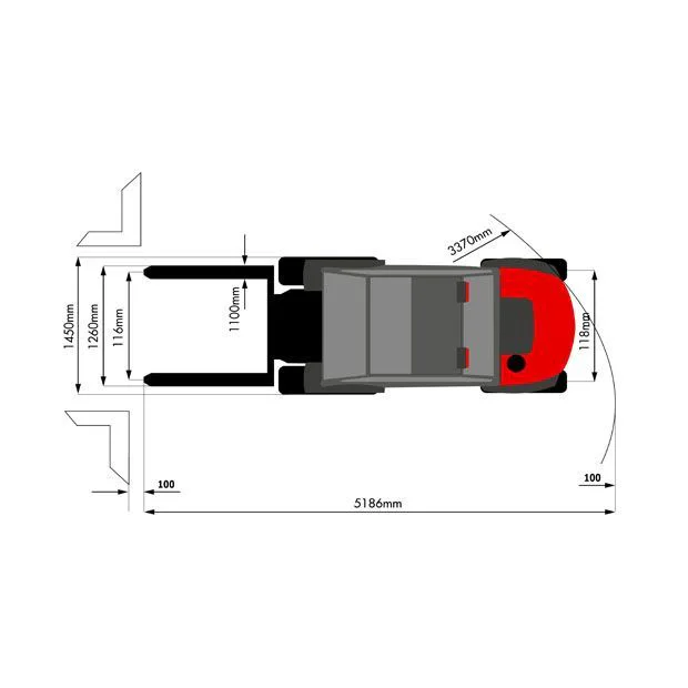 Diagrama 1 carretilla elevadora 1800 kg Manitou MC18-4
