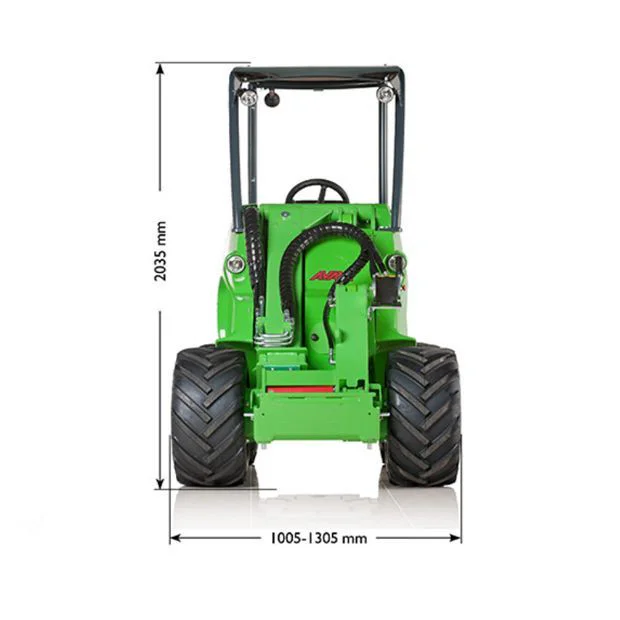 Diagrama 1 Pala cargadora 1000 kg Avant