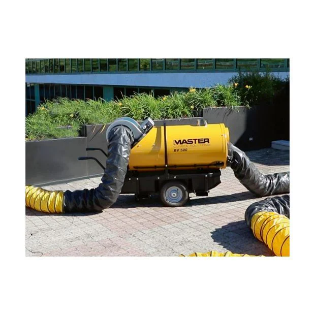 Alquiler turbocalefactores de gasóleo, Turbo calefactor indirecto 150 kW master BV500