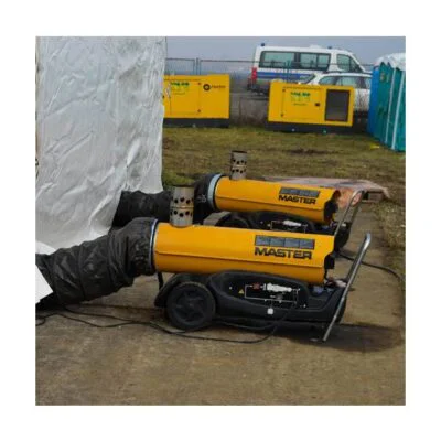 Alquiler Turbo calefactores de gasóleo, Turbo calefactor indirecto 20 kW master BV77