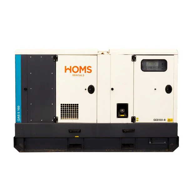 Grupo electrógeno 100 kVA para eventos y uso industrial