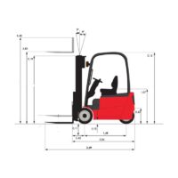 Diagrama 1 Carretilla elevadora 1800 kg Manitou MC18-4