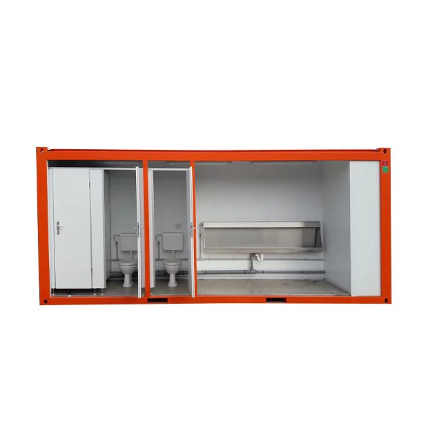 Alquiler Sanitario prefabricado, 8 wc’s y 1 urinario triple Containex 1x20' , Sanitarios