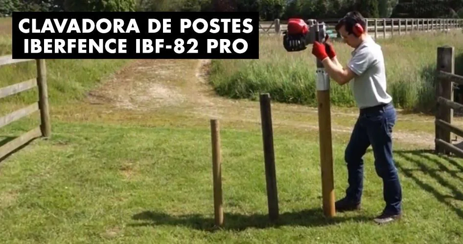 Alquiler clavadora postes Iberfence
