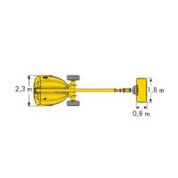 Diagrama 2 Brazo telescópico – 16 m Haulotte H16 TPX