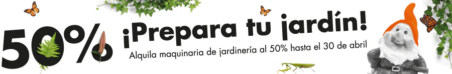 Promoción Maquinaria Jardinería
