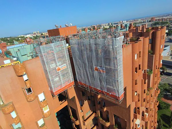 Alquiler bastida rehabilitación edificio Walden