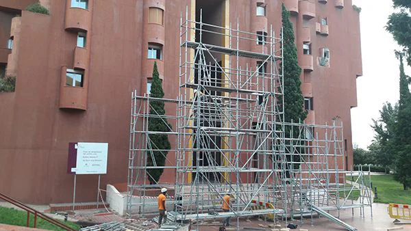 Alquiler bastida rehabilitación edificio Walden