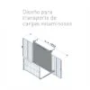 Alquiler Montacargas 250 kg Alba MC250, Diagrama 3