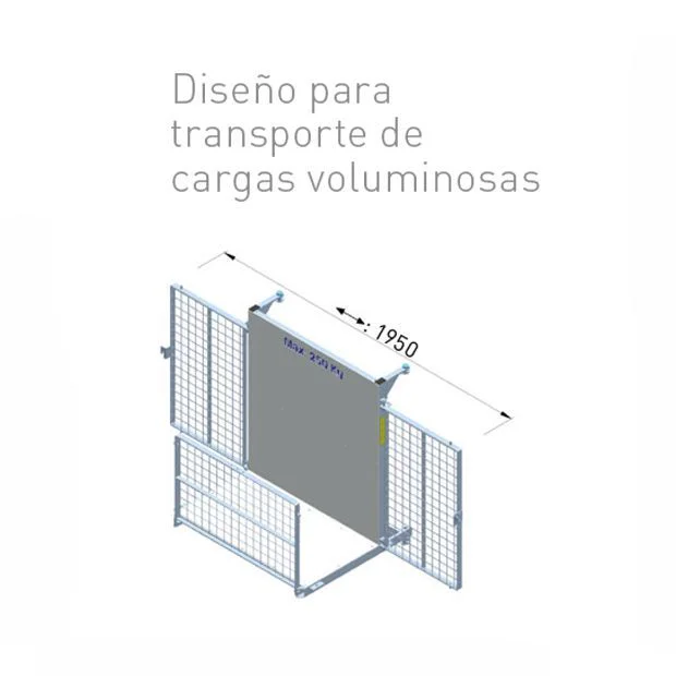 Alquiler Montacargas 250 kg Alba MC250, Diagrama 3