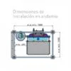 Alquiler Montacargas 250 kg Alba MC250, Diagrama 4