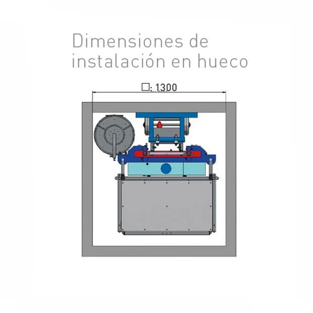 Alquiler Montacargas 250 kg Alba MC250, Diagrama 5