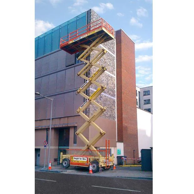 Alquiler plataformas tijera diésel, Tijera diésel – 26 m JLG 245-25