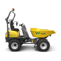 Dumper 1500 kgs con tolva elevable eléctrico