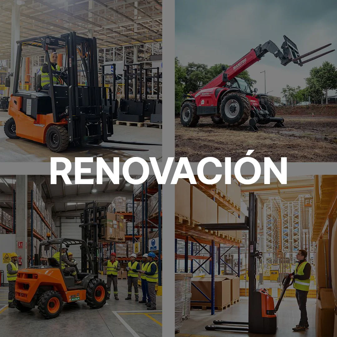 Curso de renovación de Operador de Carretillas elevadoras Frontal o Manipulador o Todo Terreno o Retráctil