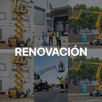Curso de renovación presencial Tijera + Brazo + Camión o Tijera + Brazo + elevador