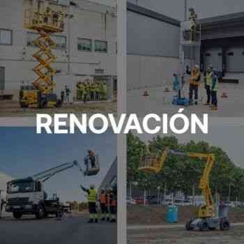 Curso de formación de tijera o brazo o plataforma sobre camión o elevador