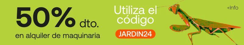 alquiler herramientas jardín 