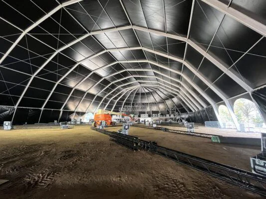 Plataforma elevadora DURO Techno Festival