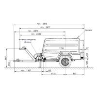 Diagrama 1 de Compresor neumático móvil Kaeser Mobilair M44