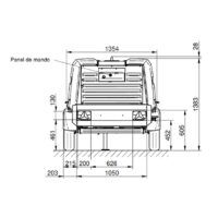 Diagrama 4 de Compresor neumático móvil Kaeser Mobilair M44