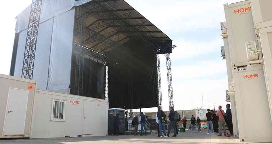 alquiler escenario tower