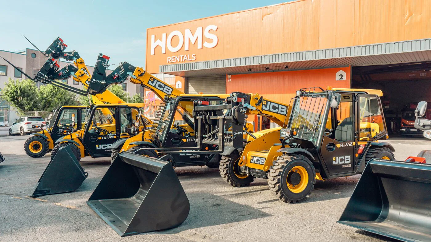 alquiler manipulador telescopico jcb