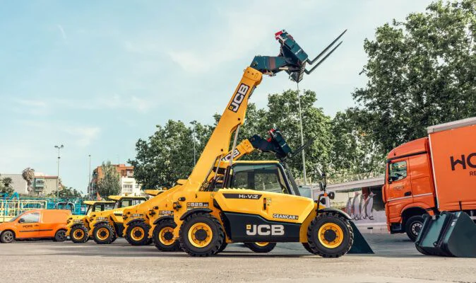 alquiler manipulador telescopico jcb