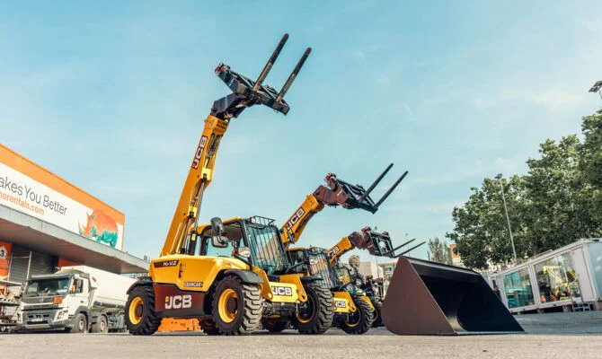 manipulador telescopico jcb stage v