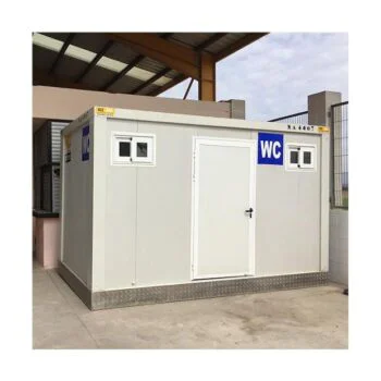 Sanitario prefabricado, 3 wc para eventos