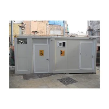 Sanitario prefabricado, 4 wc y 3 urinarios para eventos