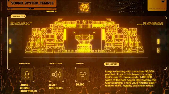 alquiler escenario mega media luna