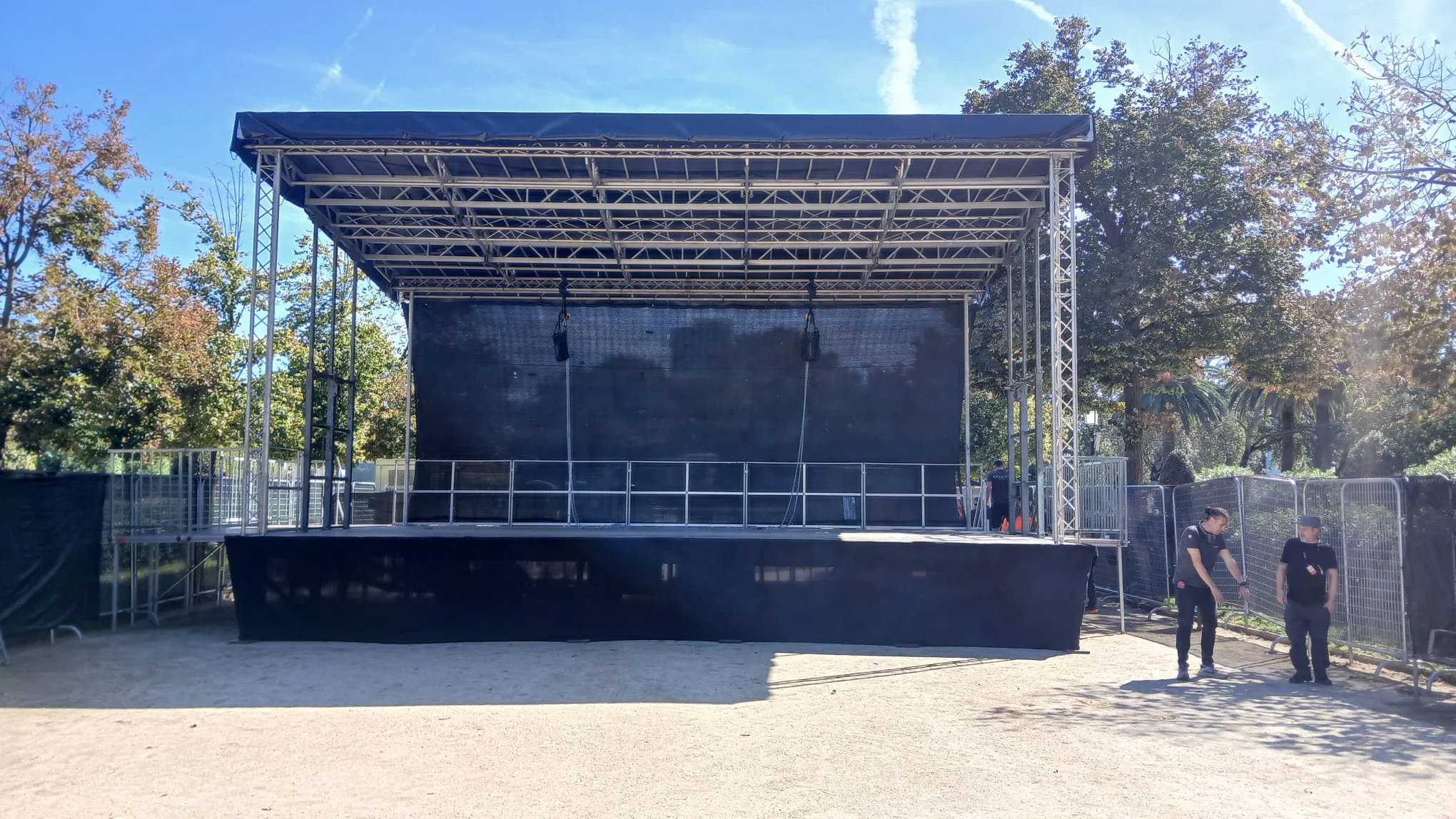 escenario remolque xxl