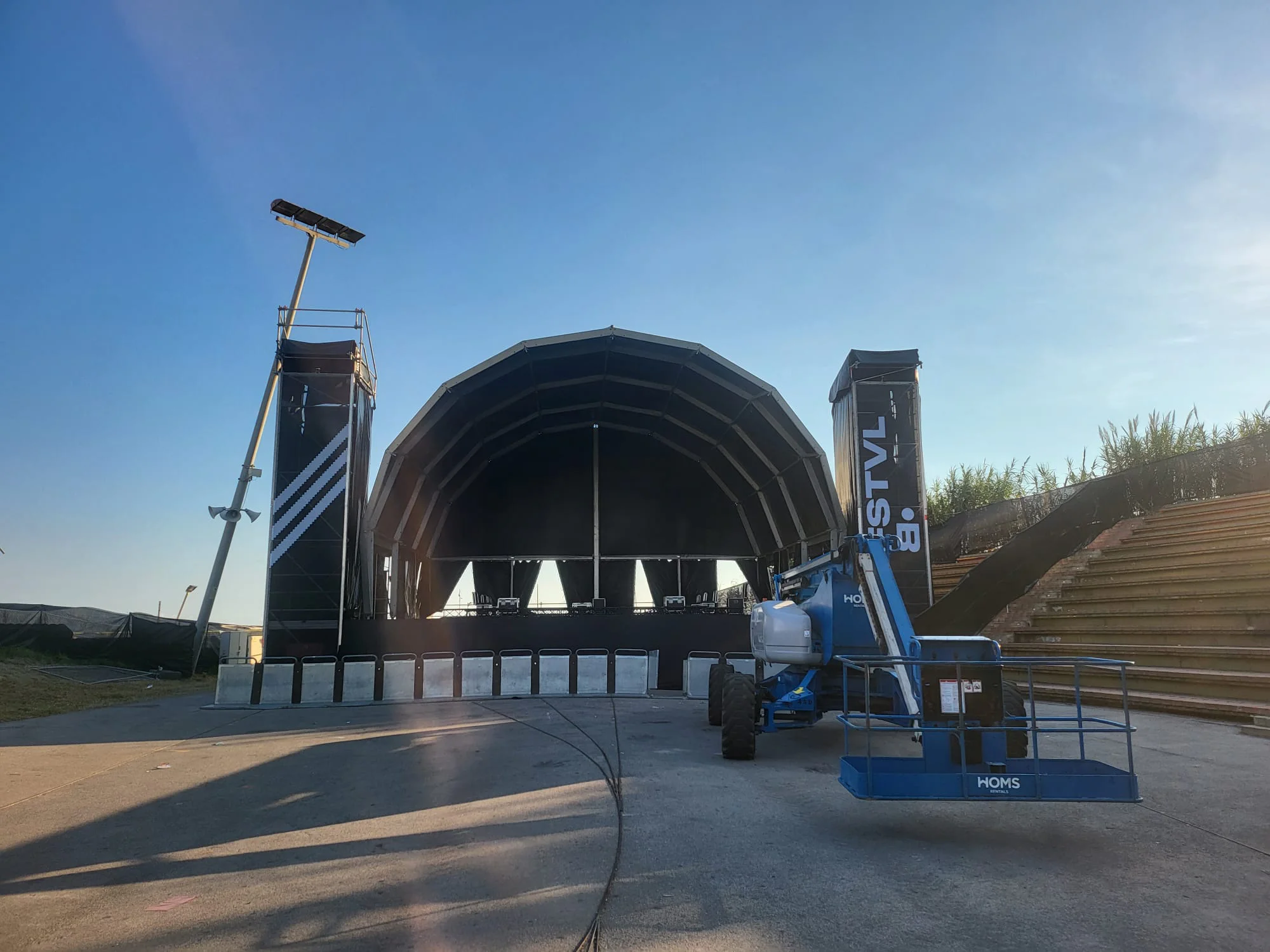 alquiler escenario para eventos