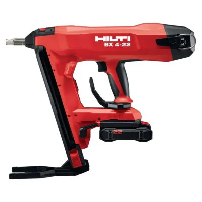 Clavadora a batería Hilti BX 4-ME-22 para fijación en hormigón y acero.