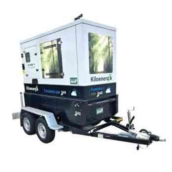 Grupo electrógeno de gas super insonorizado 40 kVA