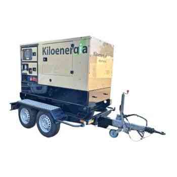 Grupo electrógeno 50 kVA super insonorizado para eventos e industria
