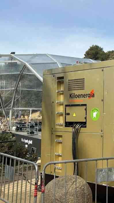 Energía para eventos e industria