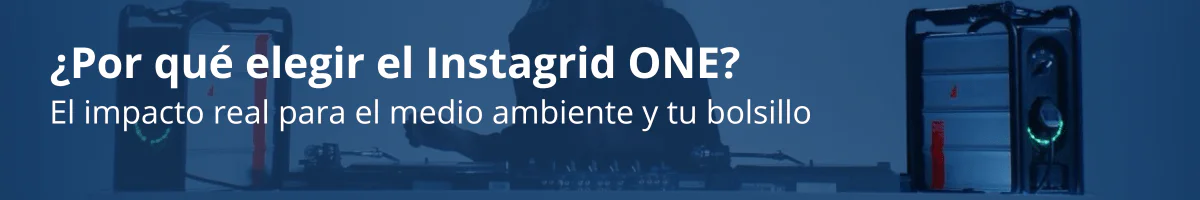 alquiler bateria energia para eventos 