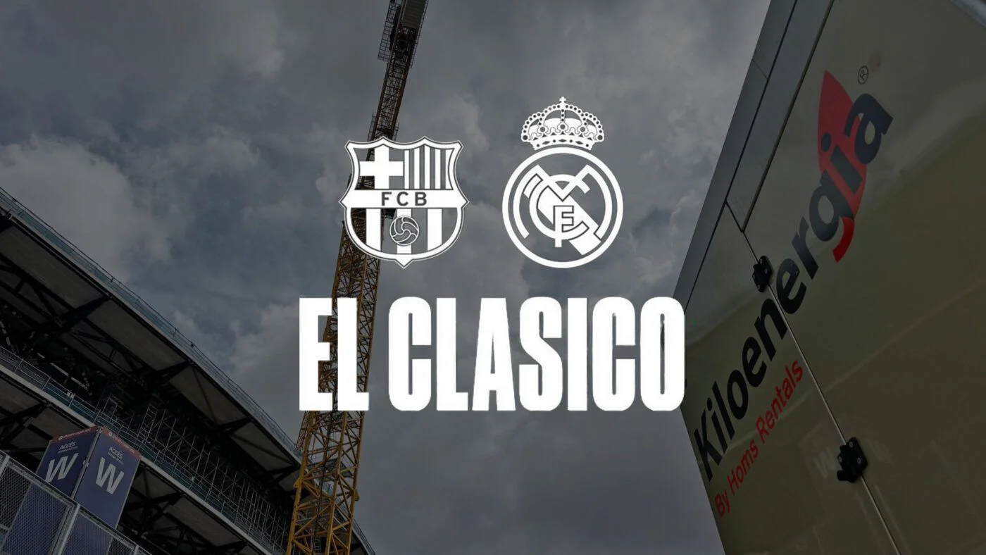 Suministro eléctrico para el TV compound de ‘El Clásico’ | 2026