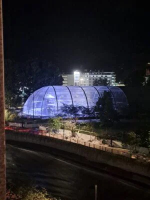 escenario cubierta iglu 