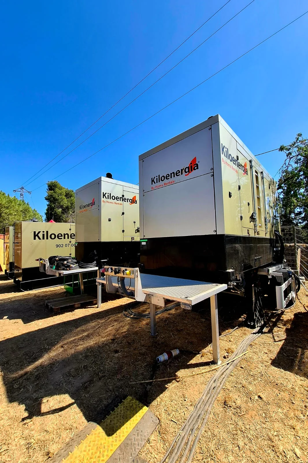 Suministro eléctrico para Vida Festival