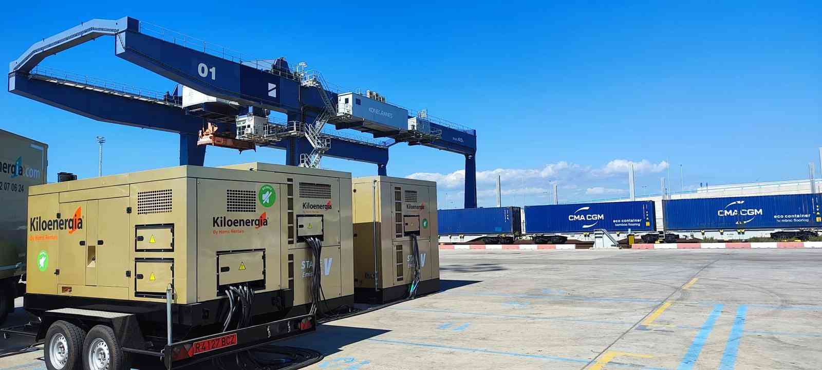 Energía y servicios para convención anual en el port de Barcelona