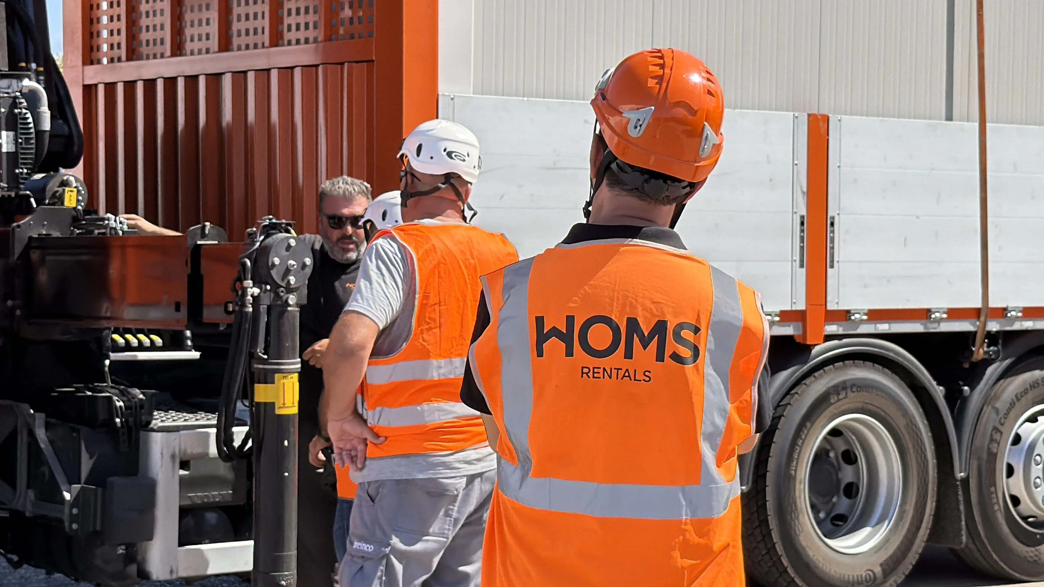 formacion camion grua