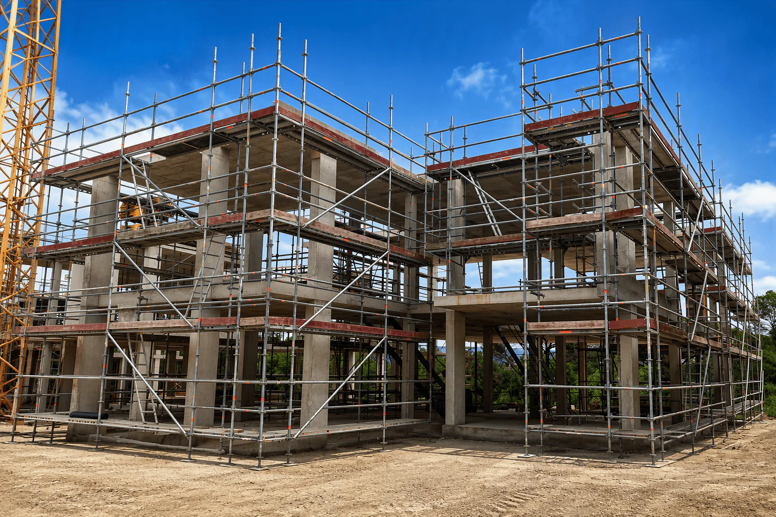 Andamio para obra nueva